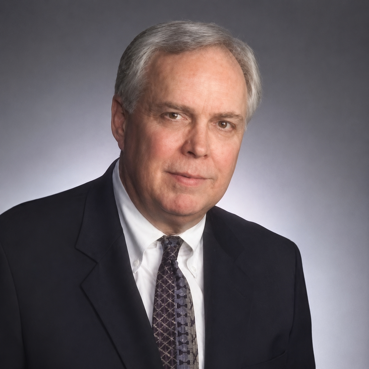Portrait of George W. Gilman, Principal, Broker, and Secretary of Gulf Equities Realty Advisors